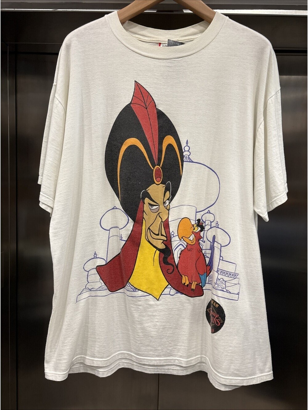 Vtg Aladdin Jafar Disney Promo T-Shirt Men’s Size XL